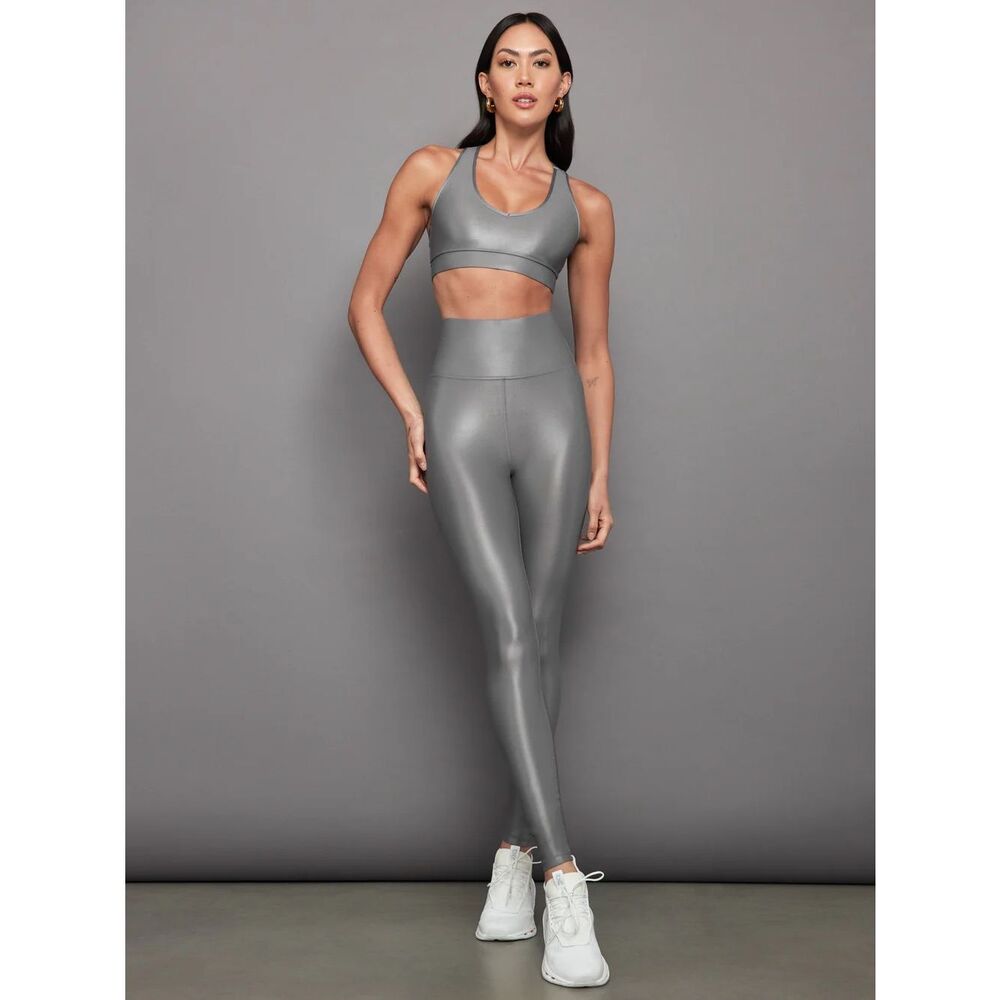 Carbon38 Metallic High Rise Full-Length Legging